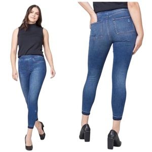 Spanx Distressed Ankle Skinny Jeans